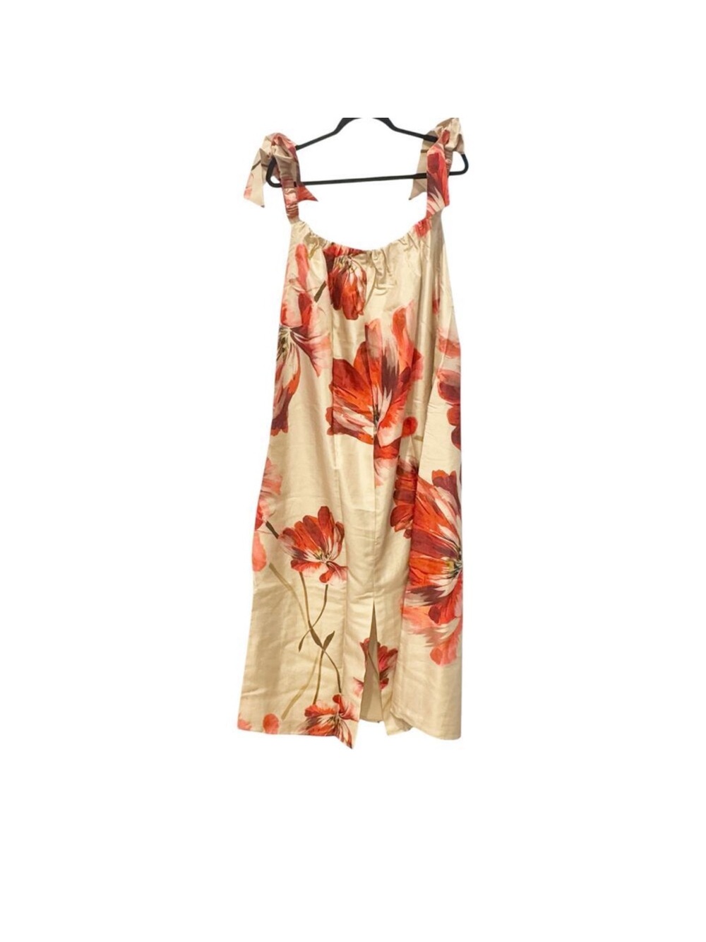 NWT Hutch Anthropologie Iris Off-The-Shoulder Maxi Dress Sz L - Picture 7 of 16